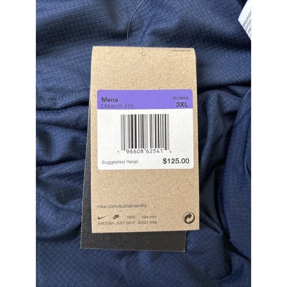 Nike Dri-FIT ADV AeroSwift Men's Racing Pants Size 3XL Blue DM4615-410 NEW $125